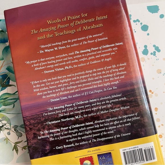 The Amazing Power of Deliberate Intent Book by Abraham Hicks - Picture 10 of 12